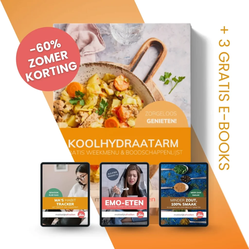 product koolhydraatarm 4 week plan